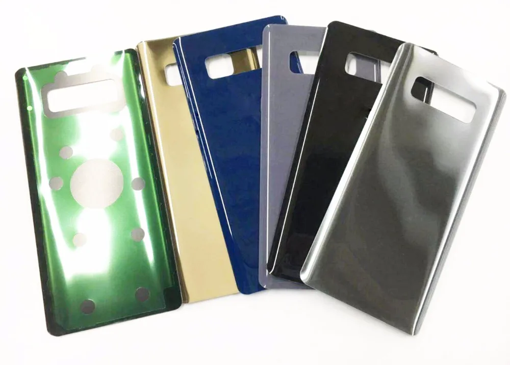 

New Glass Material Rear Battery Door Case For Samsung Galaxy Note8 Note 8 N950 Back Glass Housing Cover