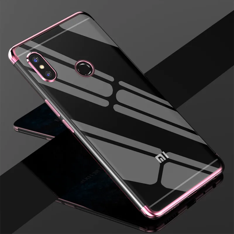 3 in 1 Case for Redmi Note 8 7 Pro Luxury Soft Silicone case for Redmi 8 8A 7 7A 6 5 6A 5A pro For Mi8 Lite F1 Cases Phone Coque - Цвет: Rose Gold