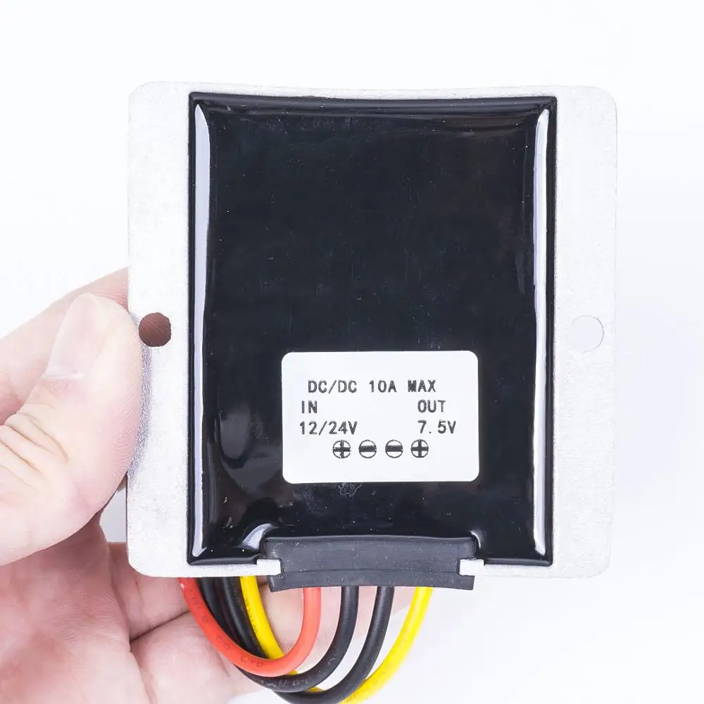 DC 12 24V до 7 5 V 10A 15A 20A 25A 30A понижающий преобразователь регулятор напряжения для