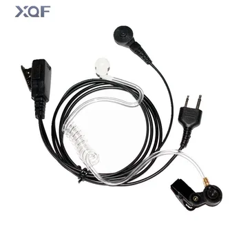 

Covert Acoustic Tube Earphone With In-line Clip PTT Mic for ICOM Two Way Radios F3G, F4G, F11, F11S Walkie Talkie
