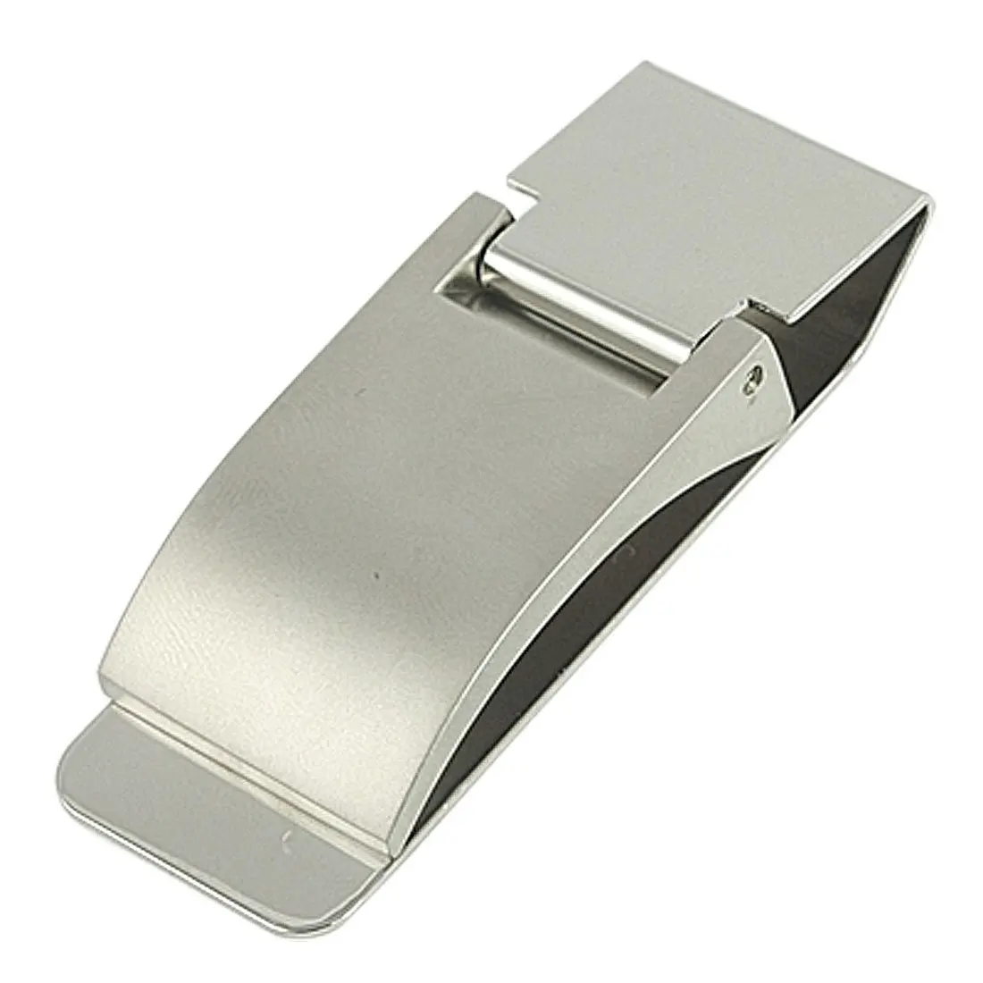 Silver Tone Stainless Steel Slim Money Clip metal Holderin Money Clips