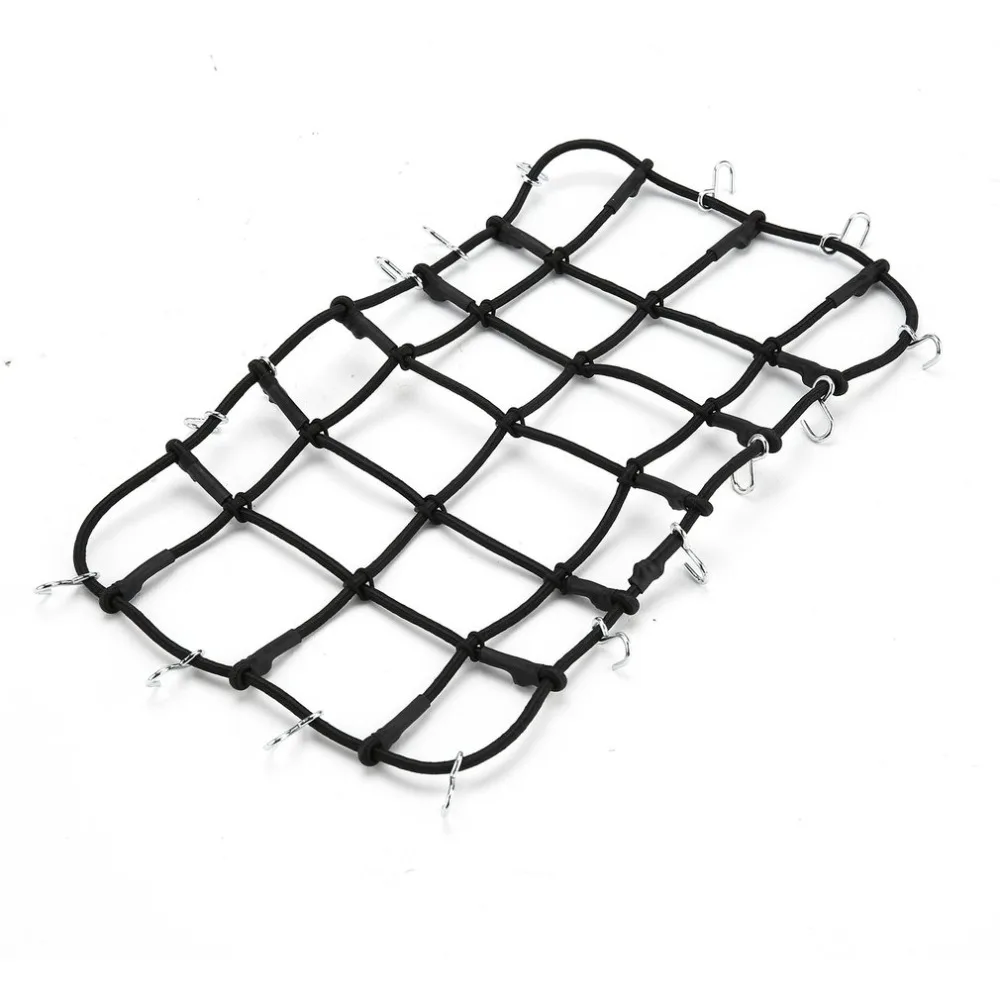 Roof Rack Elastic Luggage Cargo Net & Hook For 1:10 AXIAL SCX10 D90