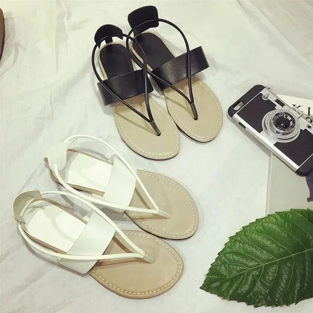 white colour flip flops