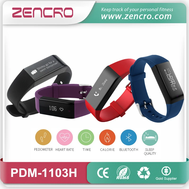 colorful wristband pedometer accelerometer heart rate bracelet