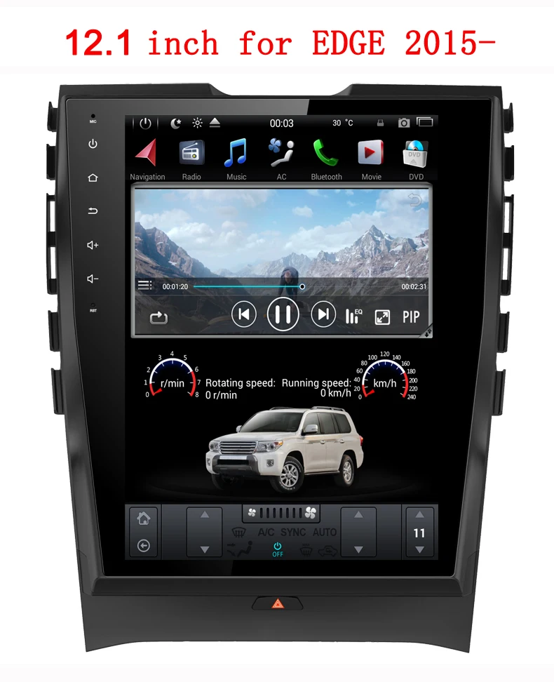Discount Sumdymax quad core Tesla style android 7.12 car audio player gps navigation for ford edge 2015-2016 with audio stereo gps wifi 1 Discount Sumdymax quad core Tesla style android 7.12 car audio player gps navigation for ford edge 2015-2016 with audio stereo gps wifi 1