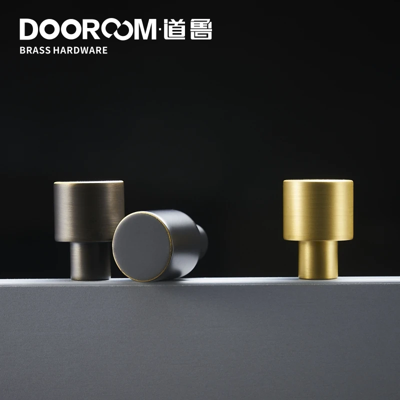 Ручки для мебели Dooroom из латуни скандинавский гардероб комод ящик шкафа обувная
