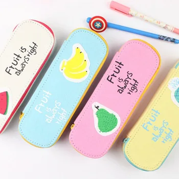 

1pcs 35556 Qing Wei Fang Stationery Wholesale TR-CA17671 Fruit Salad Box Pen Container
