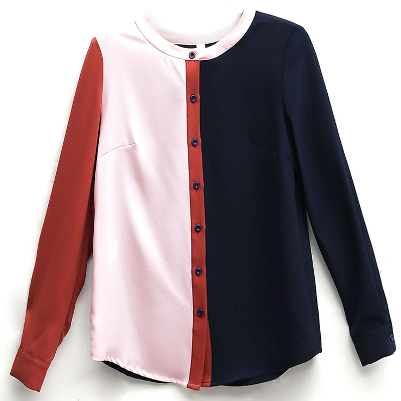  Fashion Women Blouses 2019 O collar office blouse women Chiffon Blouse shirt Women Tops femael long