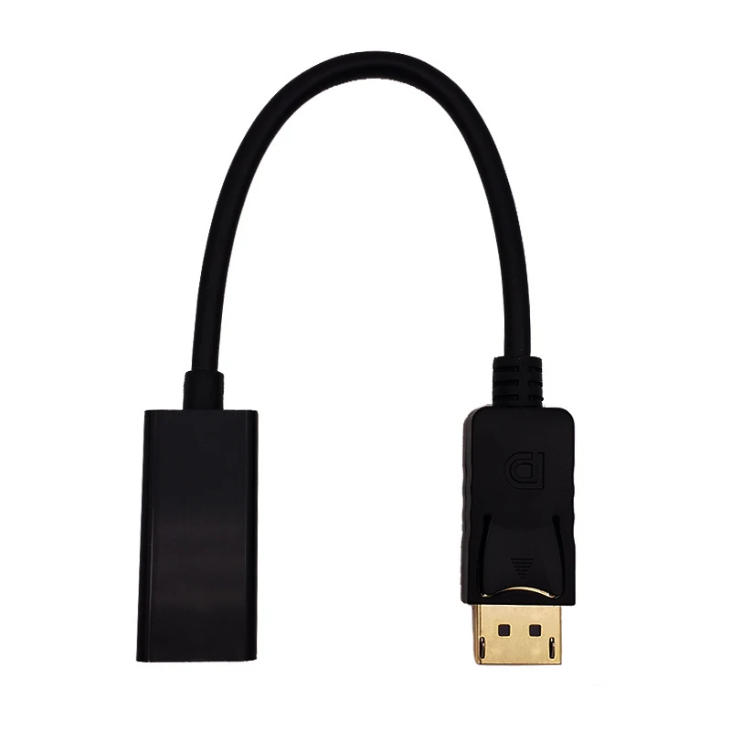DP to HDMI Adapter DisplayPort to HDMI HDTV Cable Adapter Converter Male to Female Support 1080P for HDTV Projector Displays (5)