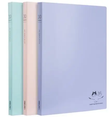

File bag paged transparent examination paper bag student stationery
