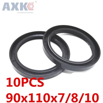 

AXK 10pcs TC 90X110X7 90X110X8 90X110X10 Skeleton Oil Seals Radial shaft seals