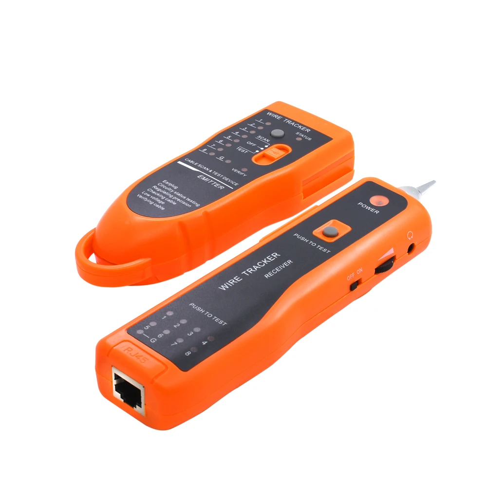 TISHRIC UTP STP Cat5 Cat6 тестер сетевого кабеля RJ45 LAN линейный видоискатель RJ11 трекер