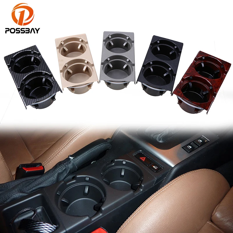 Grey Car Center Console Water Cup Holder For Bmw E46 Sedan Wagon M3 1997 06 Grey Car Center Console Water Cup Holder For Bmw E46 Sedan Wagon M3 1997 06