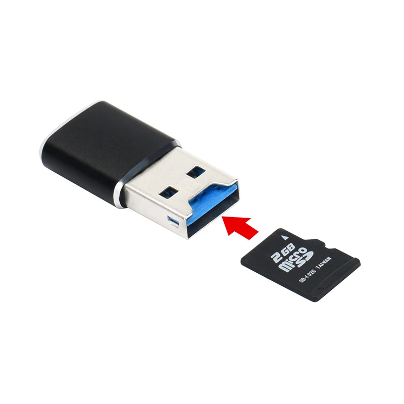 Супер скорость 5 Гбит/с USB 3,0 Micro SDXC Micro SD TF T-Flash кардридер адаптер