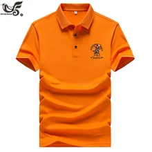 Новинка, Мужская рубашка поло, повседневная, однотонная, с вышивкой, 3D, трикотажная, дышащая, Мужская рубашка поло, camisa homme, polo para hombre