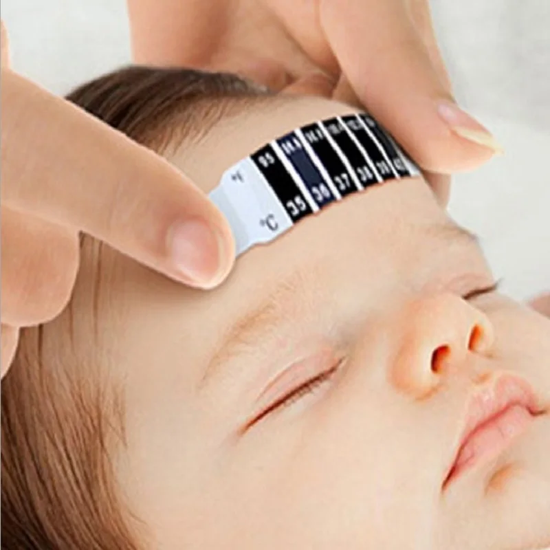 

20pcs Baby Thermometer Reusable Flexible Toddler Forehead Care Health diagnostic-tool Monitors