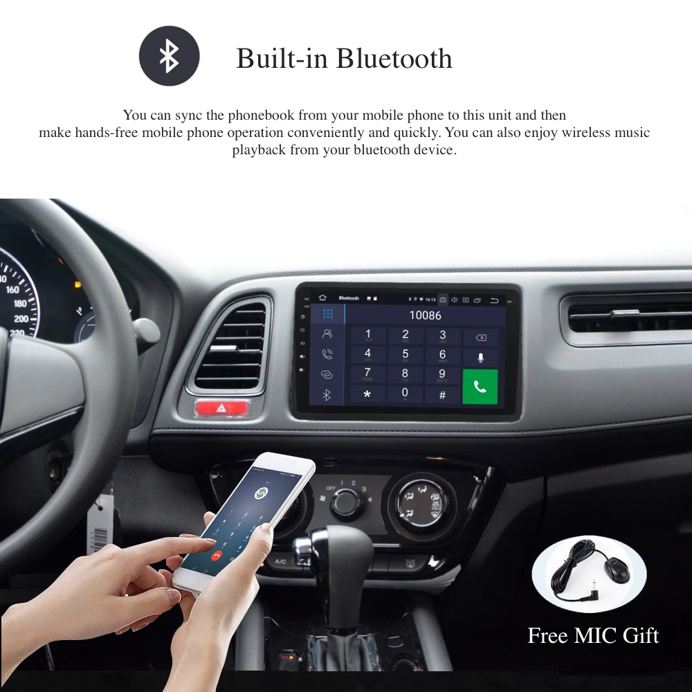 Flash Deal Android 9.0 Car Radio 2 Din GPS Navi for Honda Vezel HR-V HRV 2014 2015 2016 2017 2018 PX6 DSP IPS HDMI 4Gb+64Gb RDS WIFI USB BT 2