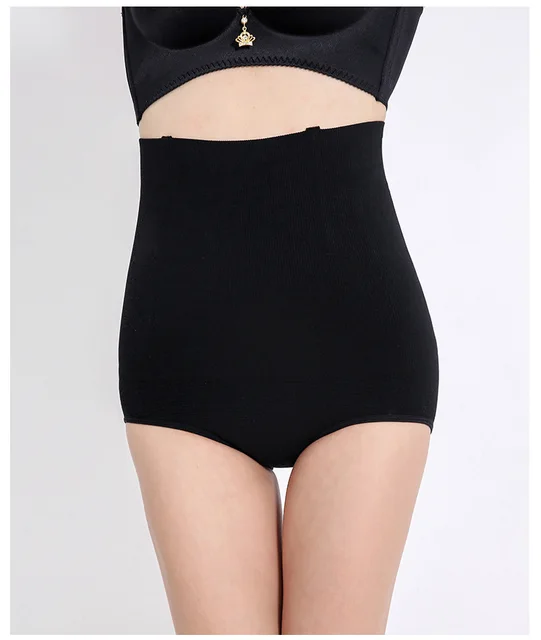 Sh-0001 high waist shaping panties breathable body shaper slimming tummy underwear panty shapers