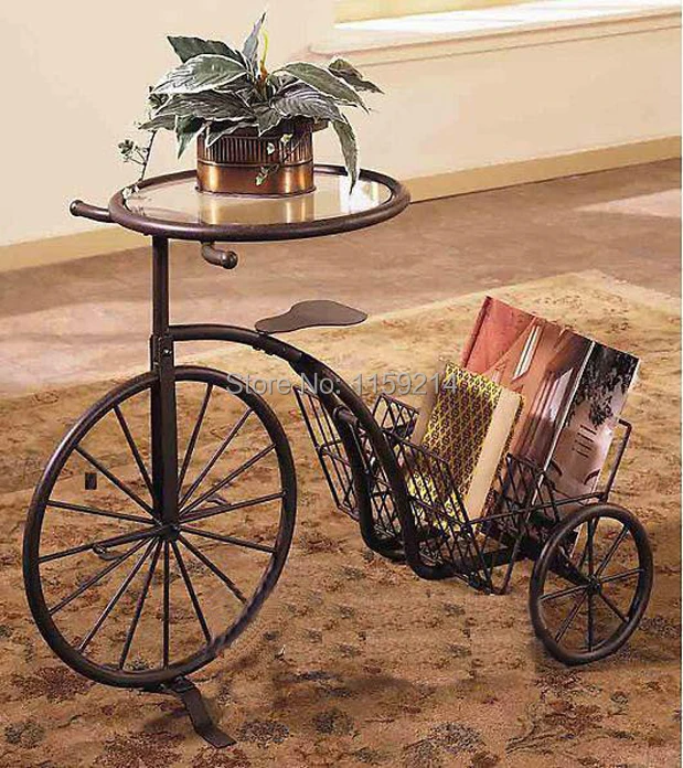 Tieyi small tea table telephone desk Newspaper and magazine rackin