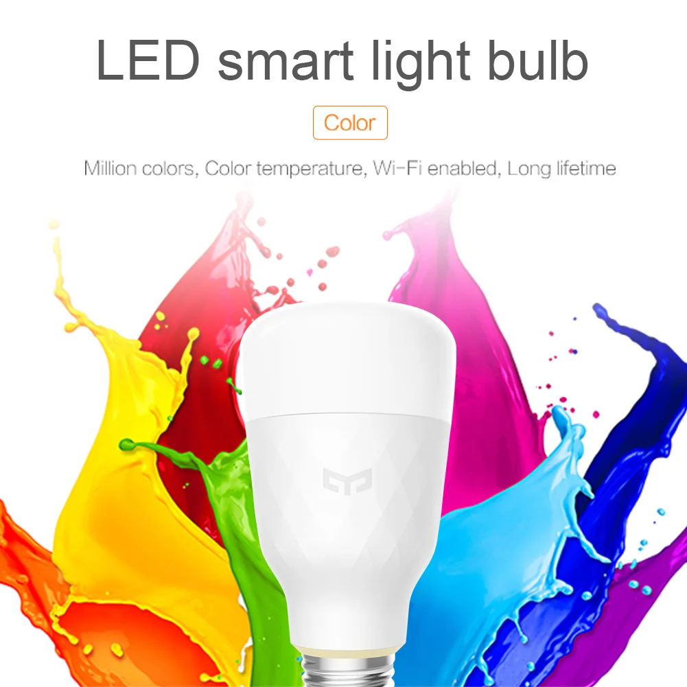 

10W E27 Smart LED Bulb WIFI Control 800LM Adjustable Color Temperature CLH@8