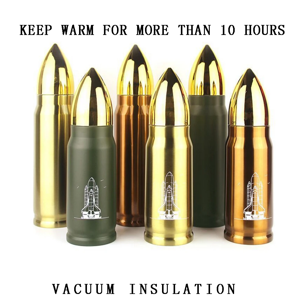 

Travel drink bottle bomb thermos stainless steel thermos flask water bottle ice water cup vacuum flask cold water cup Children's