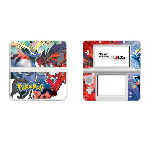 Для Pokemon GO Pikachu виниловая накладка наклейка для NEW 3DS Skins наклейка s для NEW 3DS виниловая наклейка протектор - Цвет: N3DS0005