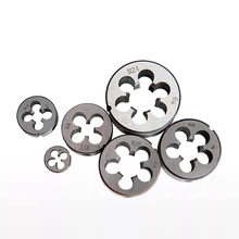 2-5PCS Mini Metric Threading Screw Machine Die Right Hand Tools Thread Die Tool M2 M3 M4 M5 M6 M7 M8 M9 M10 for Small Workpiece