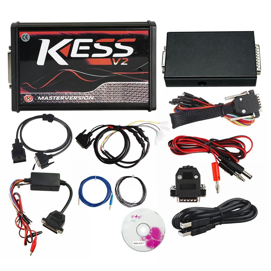 EXELLENT KESS v2 5,017 полный ЭБУ OBD2 менеджер Тюнинг Комплект Авто Грузовик программист красный PCB Европейская версия V5.017 K-люкс V2.47 ЭБУ