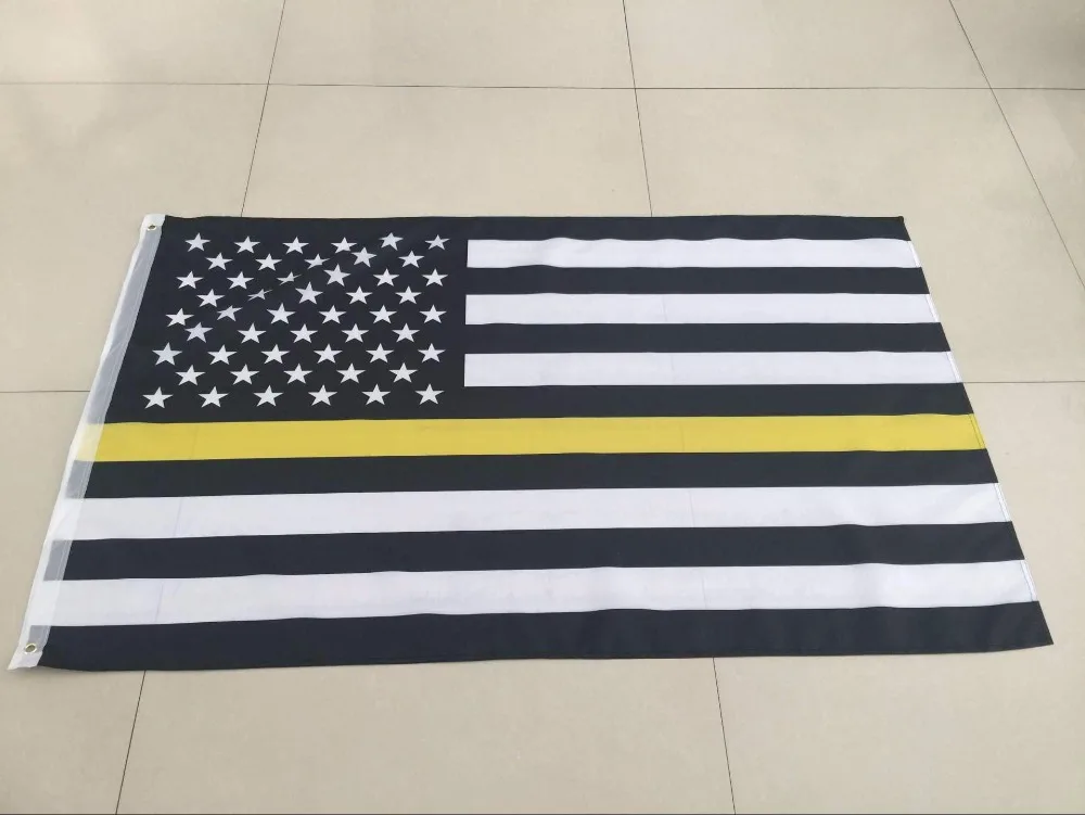 Thin yellow line flag_