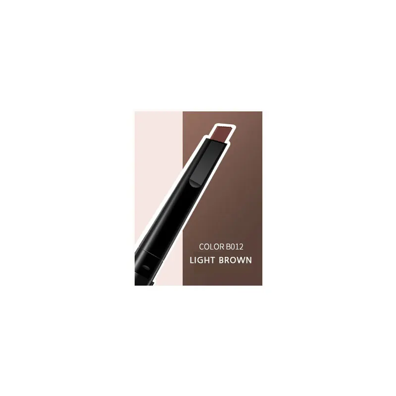 Изображения Марка 1 шт. карандаш для бровей Водонепроницаемый автоматического бровей Pen длительный карандаш для бровей мягкая гладкая глаз 0.4 г lotus серии - Цвет: Light brown