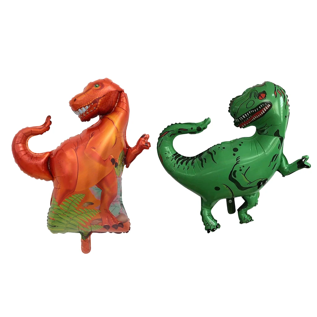 4pcs Set T Rex Dinosaur Balloons for Party Decoration Birthday Gift Kid Toys