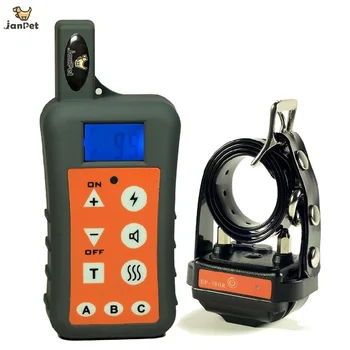 

JANPET Multi-function Remote LCD Pet Dogs Training Collar 1200m Shock + Vibrate Pet E-Collar Dog Training Trainer