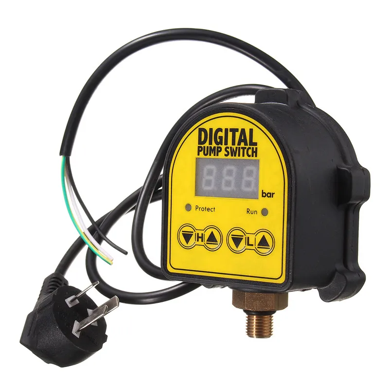 Kaufen Digitale Automatische Luftpumpe Wasser Öl Kompressor Druck Controller Schalter Für Wasserpumpe Auf OFF