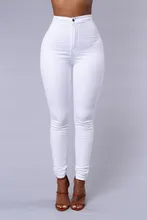 

F.N.JACK Sexy High Waist for ladies jeans bootcut flarecut white black yellow Pants