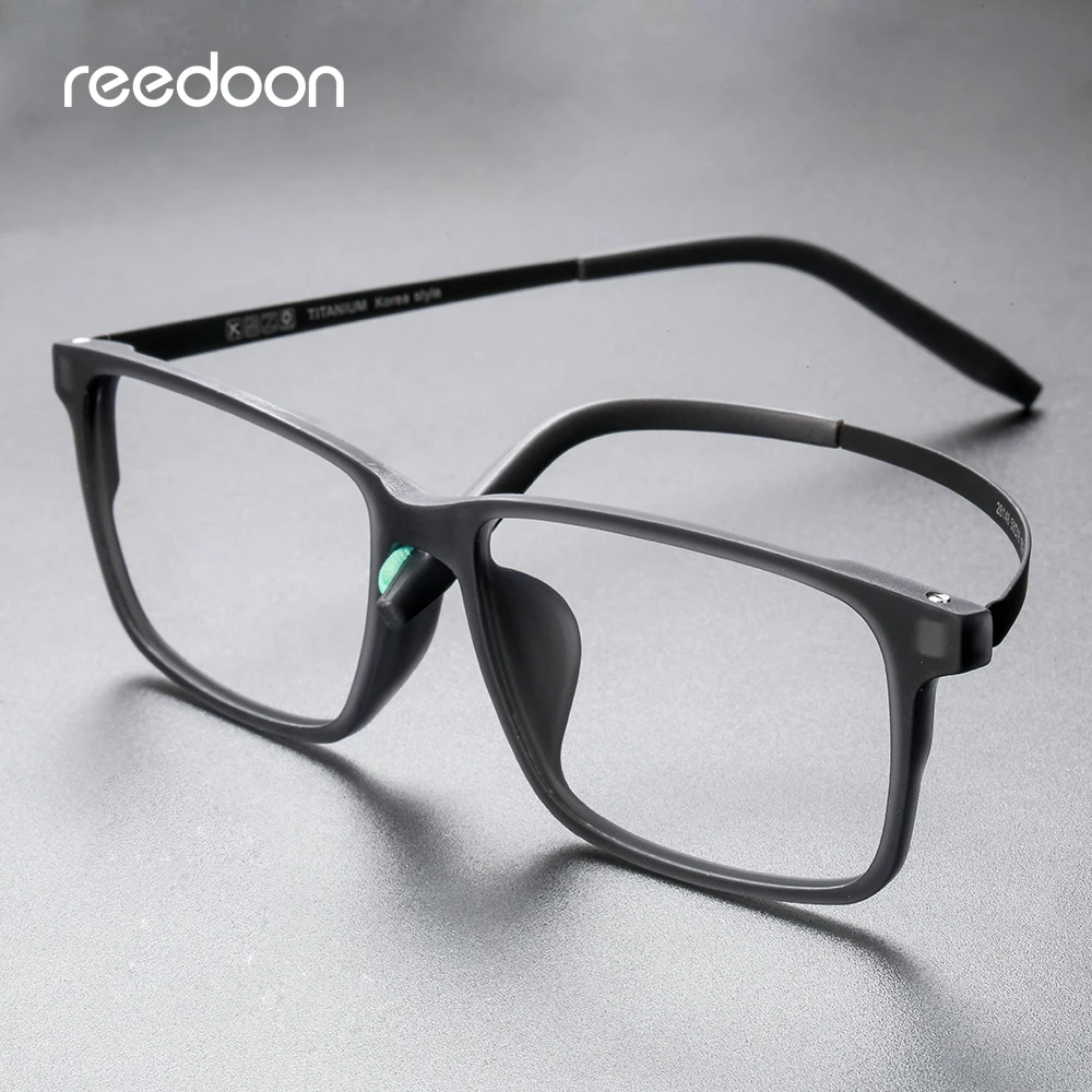 Reedoon оптический глаз очки рамки Сверхлегкий квадратный рецепт пластик Titanium TR90