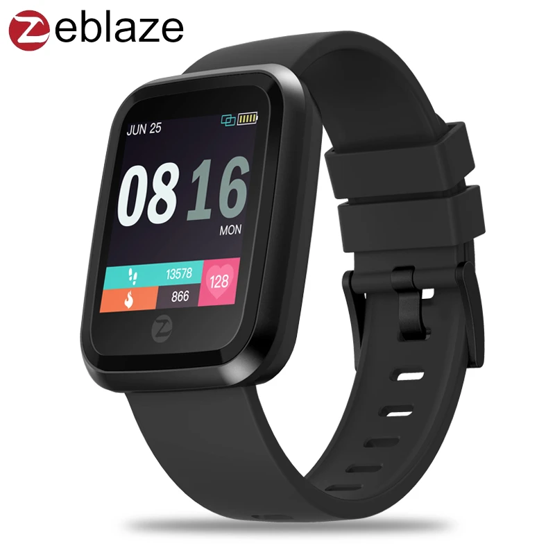 Zeblaze Crystal 2 умные часы IP67 водонепроницаемые носимые устройства монитор сердечного ритма цветной дисплей умные часы для Android/IOS VS Bip