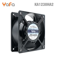 KA1238HA2 привести провода Тип kaku 220 В 0.13A металла лопасти вентилятор водостойкий и высокая термостойкость осевой вентилятор