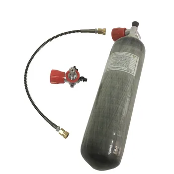 Online AC103101 PCP Paintball HPA Tank 3L Flasche 4500PSI CO2 Soda Stream Zylinder Mit Gague Ventil Station Füllung Pcp