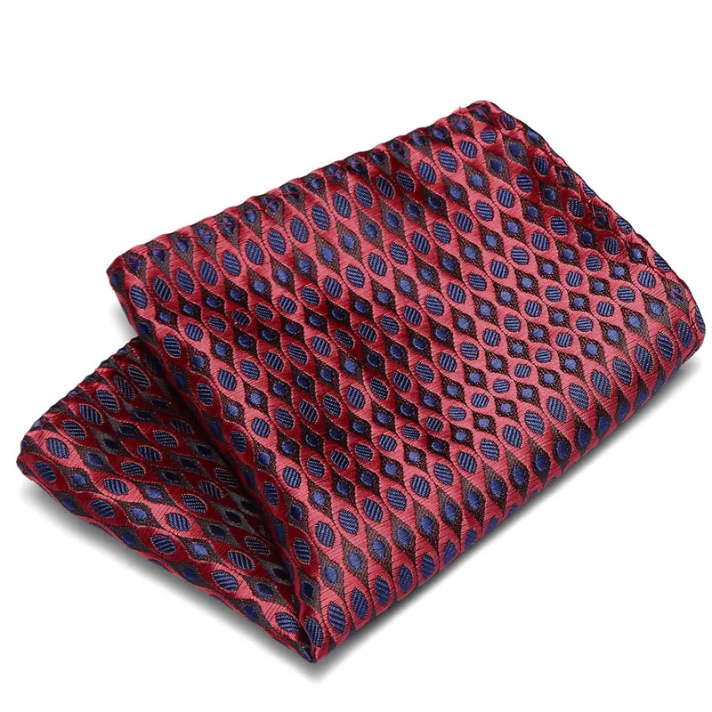 Пейсли Цветочный для мужчин шелковый атлас карман квадратный Hanky жаккардовые Классические Свадебная вечеринка платок Винтаж точка