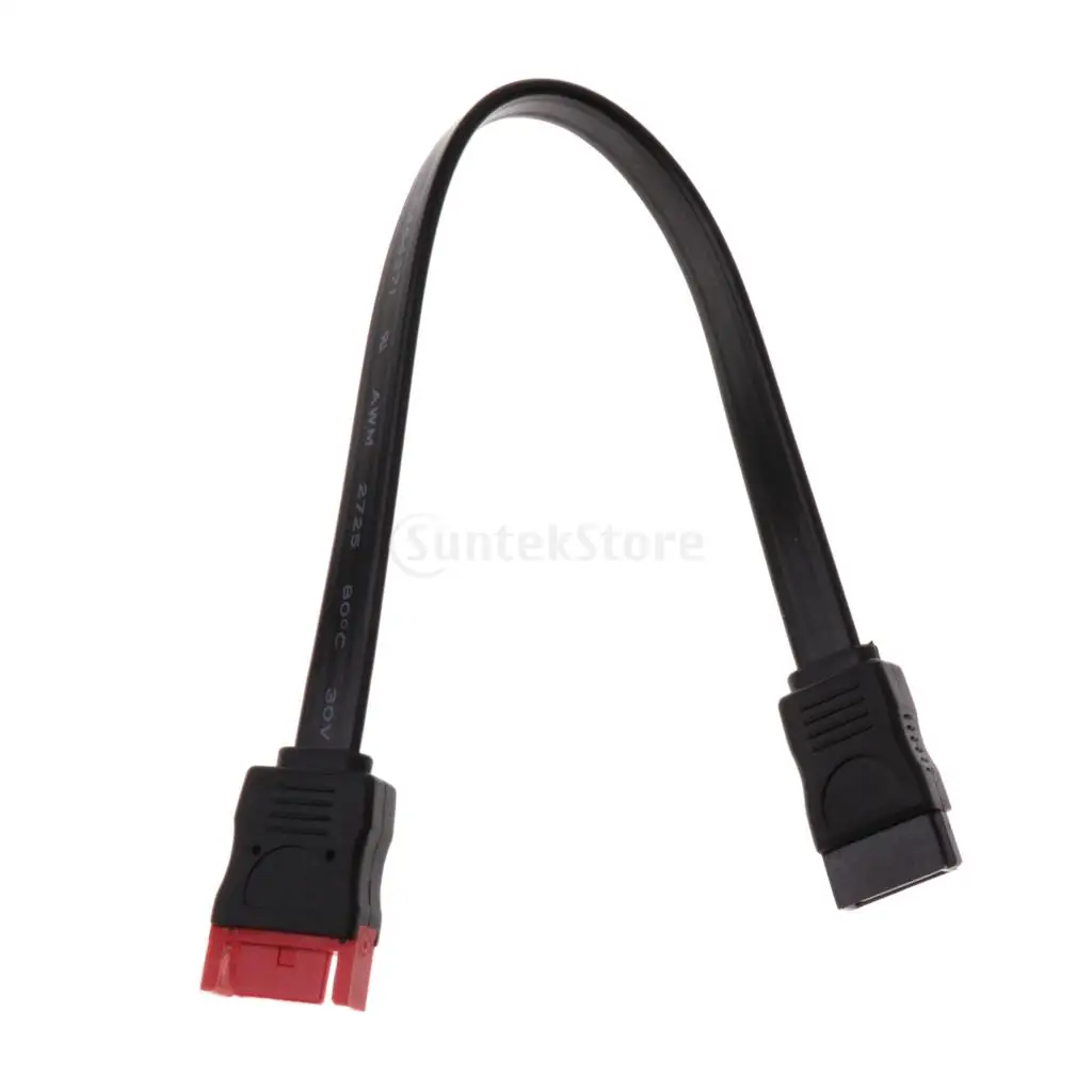 SATA 7Pin Male to Female Extension Cable Serial ATA Hard Disk HDD Data Cable