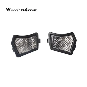 

WarriorsArrow Pair Front Door Mirror Puddle Light courtesy Light Lamp Lens L R For Volvo S40 S60 S80 V50 V70 C30 XC70 XC90 2005
