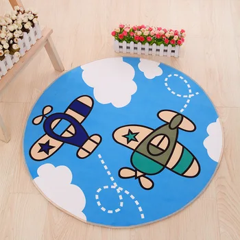 

60-160cm diameter large Area Carpets for Livivg Room Bedroom Carpet Cartoon Round Play Game Rugs Kids Computer Chair Mat/Rug