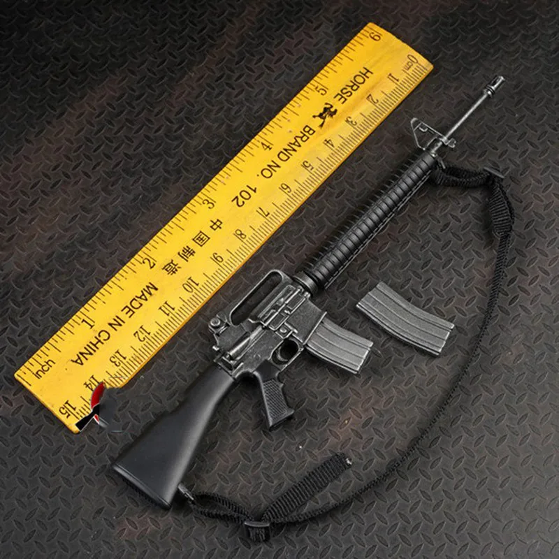 Новое оружие масштаб 1/6 черная армия США M16 модель оружия Игрушечная для 12 дюймов
