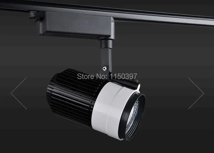 Levou Pista w Cob Light Rail Spotlight Lâmpada Substituir 300 Halogênio Ac85-265v Quente - Frio Natural Branco Dhl Luz 30 4 DHL LEVOU Luz Pista 30 W COB