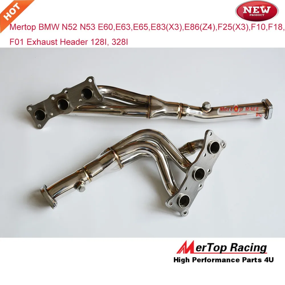 MERTOP RACING N52 N53 E90/E91/E92/E93, E81, E82, E87, E88, E84(X1), E70(X5) 128I, 328I выхлопная труба 2004-2012 30HP