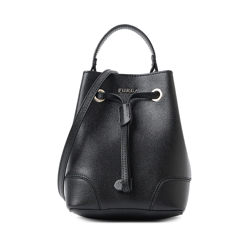 FURLA кожаная сумка BFG8 - Цвет: black 115009107