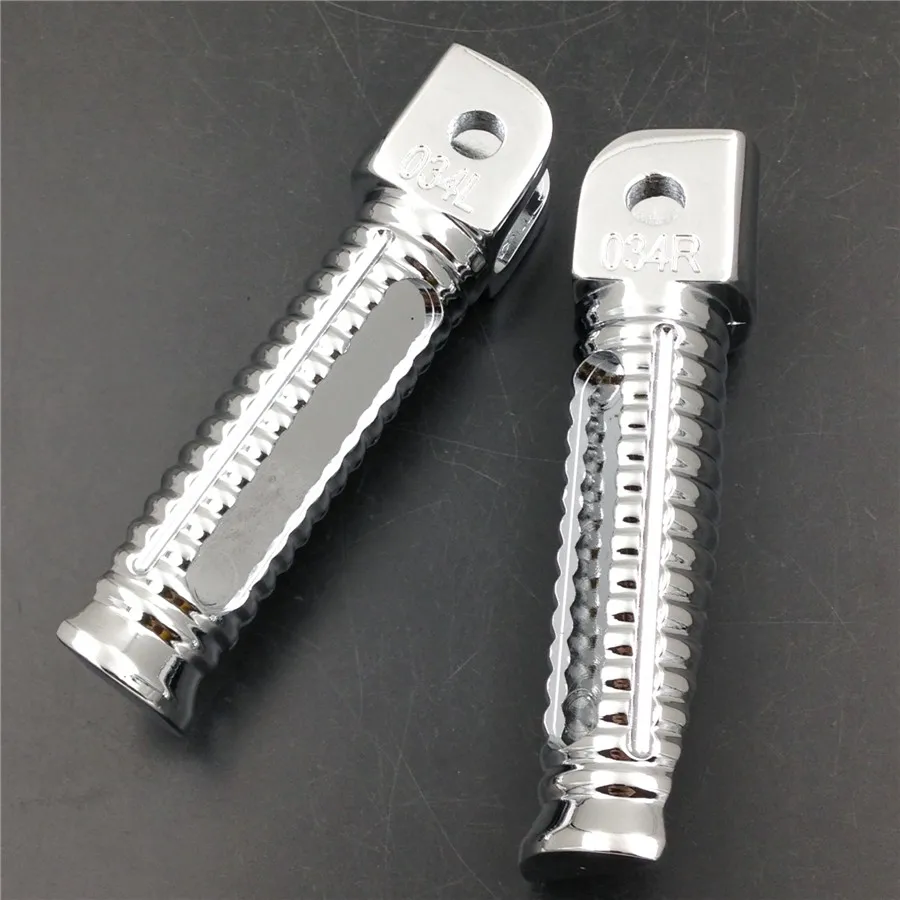 

Aftermarket free shipping motorcycle parts front OEM Style Foot peg for 01-13 Suzu GSXR 600 1000 00-13 GSX-R 750 Chromed