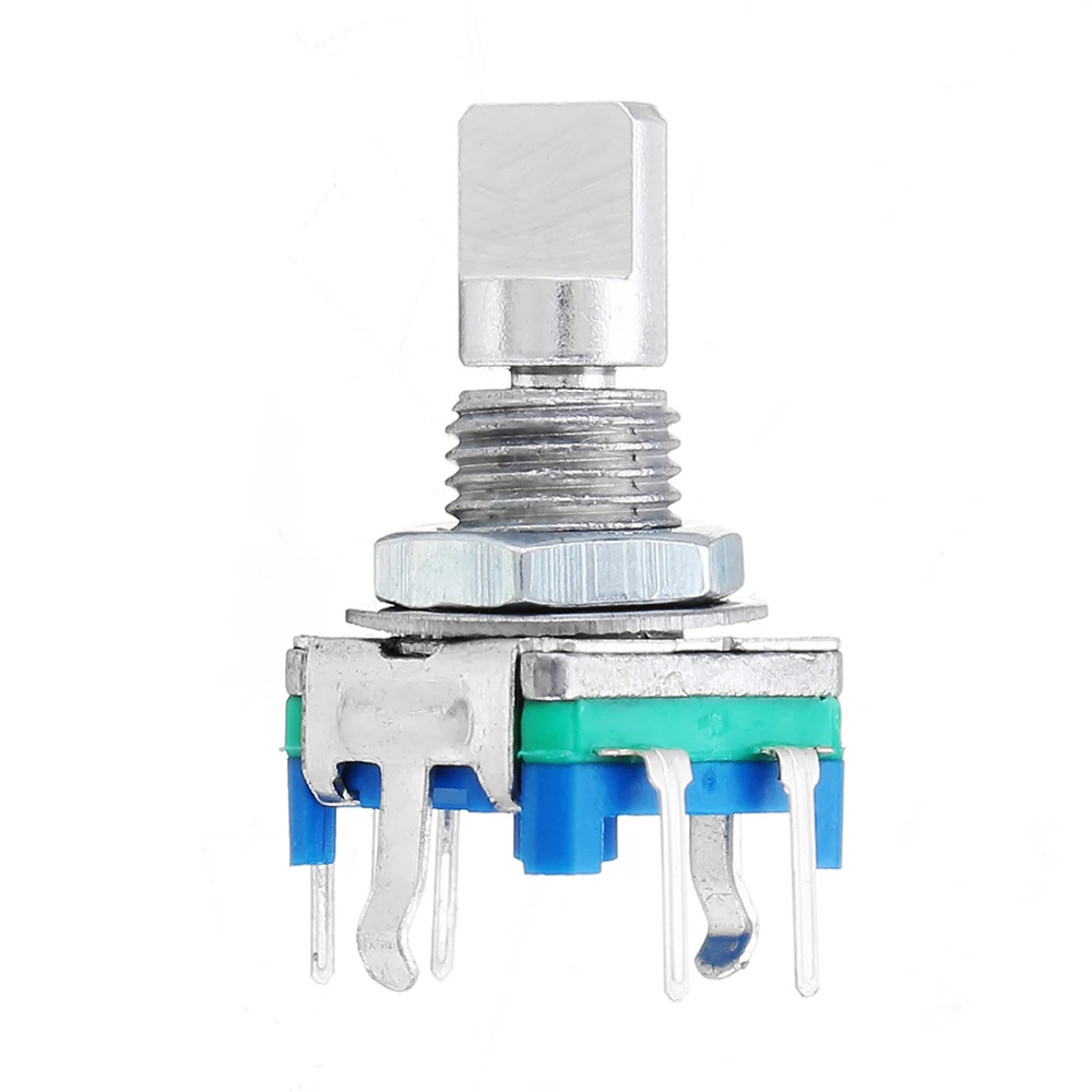 

15mm Rotary Encoder Switch with Key Switch 2 Bit Gray Scale Micro Switch