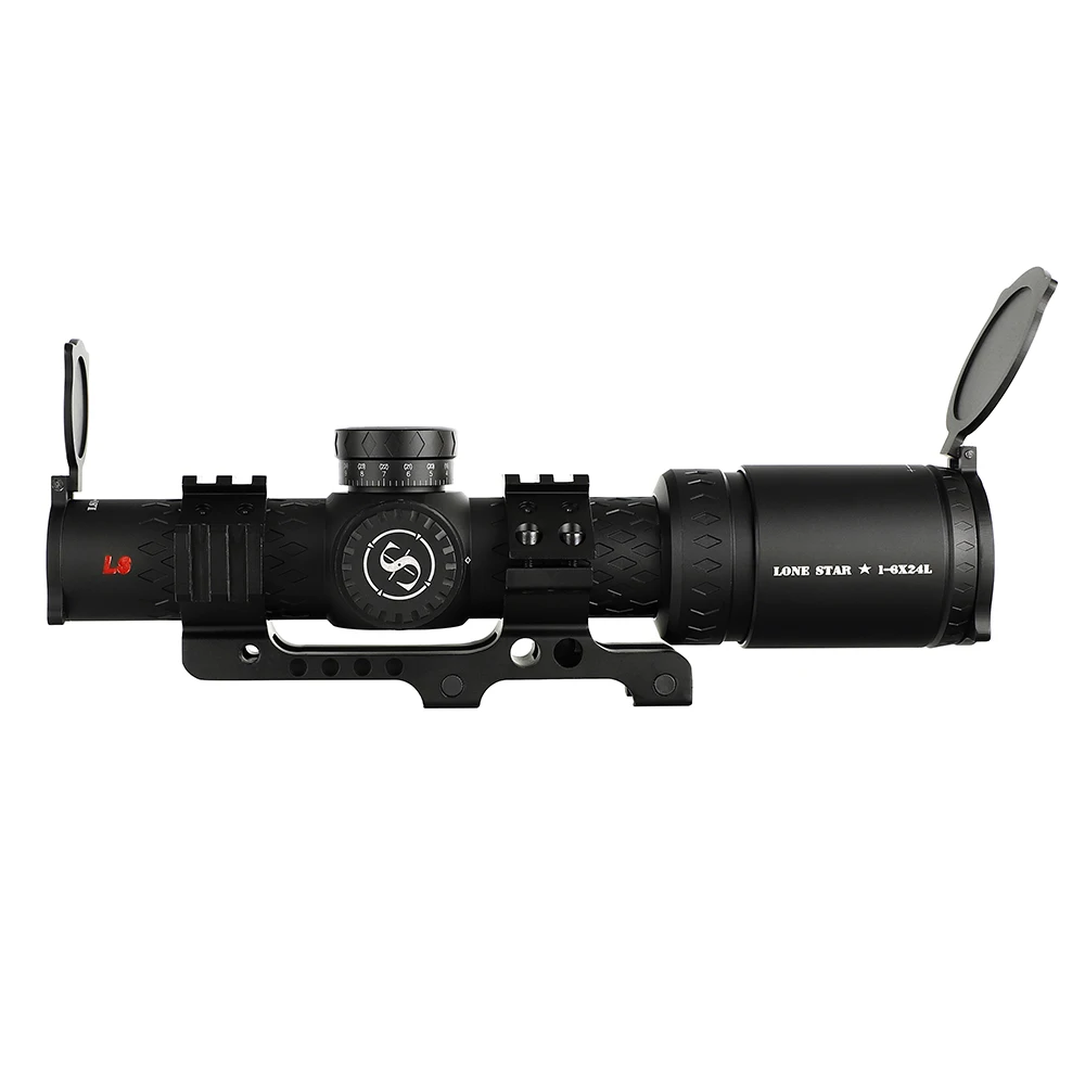 Охотничий Оптический Прицел SNIPER LS 1 6X24 WAL тактический прицел с трубкой 35 мм