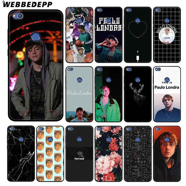 

WEBBEDEPP Paulo Londra Soft Silicone Case for Huawei Honor Mate 20 10 8X 8C 8 6A 7A 7X 7C Lite Pro TPU